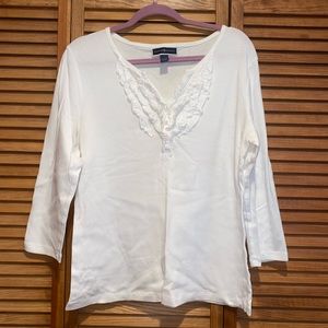 Karen Scott white top